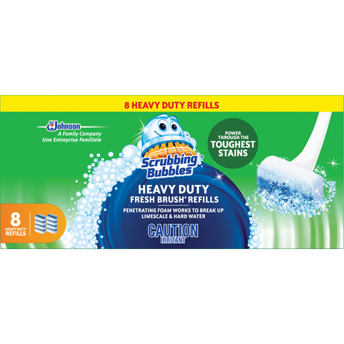 Recharge de tampons &agrave; usage intensif pour la brosse pour cuvettes Scrubbing Bubbles Fresh Brush, Recharge Equipex