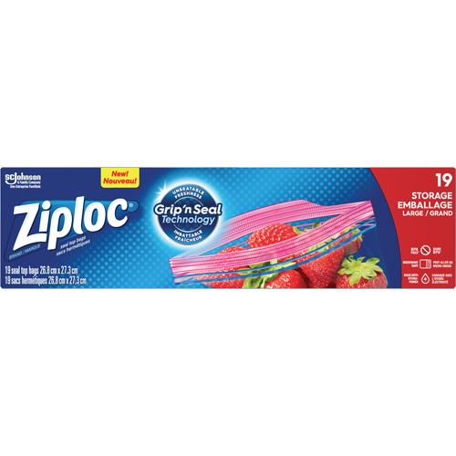 Sacs d'emballage Ziploc Equipex