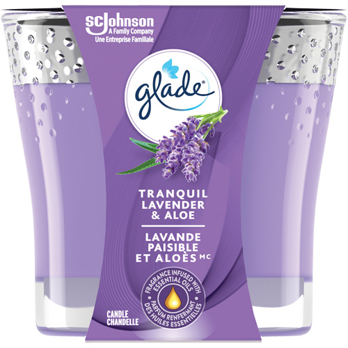 Glade&reg; 2-in-1 Candle, Lavender & aloe Equipex