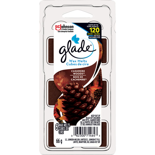 Glade&reg; Air Freshener Melts, Cashmere Woods&reg; Equipex