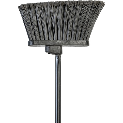 Angled Broom with Metal Handle, 48" Long Equipex