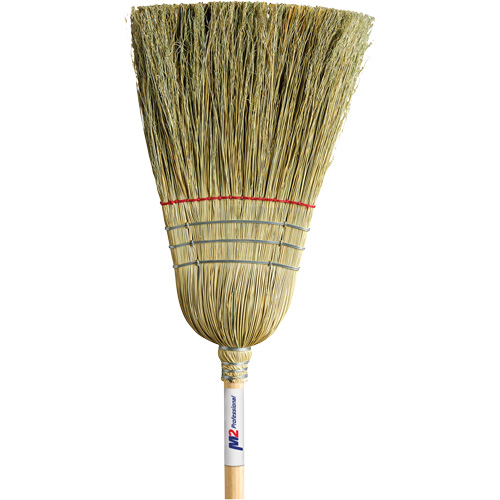 Balai de paille robuste, Une corde, Manche Bois Equipex