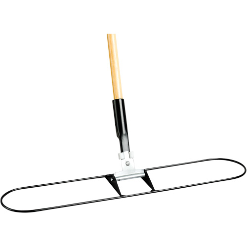 Clipper Dust Mop Frame & Handle, 24", Metal Equipex