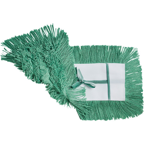 Vadrouille &agrave; &eacute;pousseter M-Tech, Style &agrave; attacher, Microfibre, 36" lo x 5" la Equipex