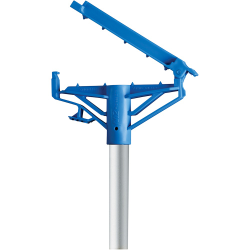 Step-N-Go Handle, Aluminum, Open Gate Tip, 1" Diameter, 60" Length Equipex