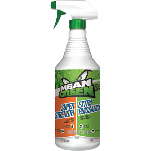 Nettoyant polyvalent extra puissant Mean Green, 946 ml, Bouteille &agrave; g&acirc;chette Equipex