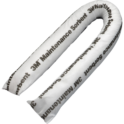 Maintenance Sorbent Mini-Boom, Universal, 4' L x 3" W, 15.6 gal Absorbancy Equipex