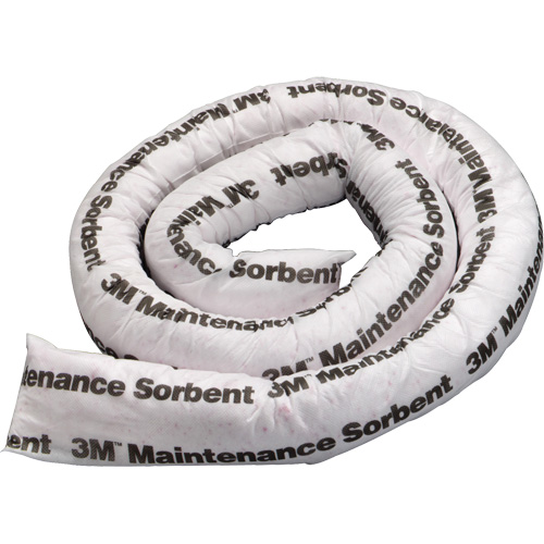Maintenance Sorbent Mini-Boom, Universal, 8' L x 3" W, 15.6 gal Absorbancy Equipex