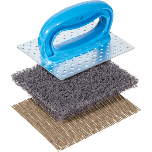 Support pour tampon de nettoyage pour plaque de cuisson Scotch-Brite Equipex