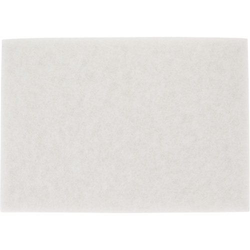 Tampon pour planchers TopLine Speed, 14" x 20", Lustrage/Nettoyage/Polissage, Blanc Equipex
