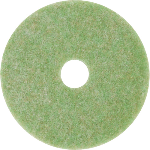 Natural Blend Pad, 12", Scrubbing, Green Equipex