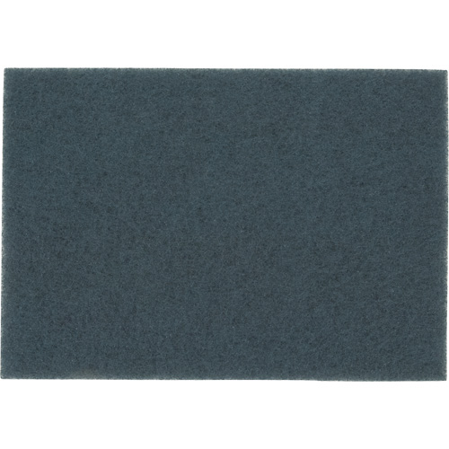 Floor Pad, 14" x 20", Cleaning/Scrubbing, Blue Equipex