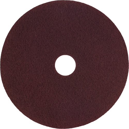 Natural Blend Pad, 13", Scrubbing, Maroon Equipex