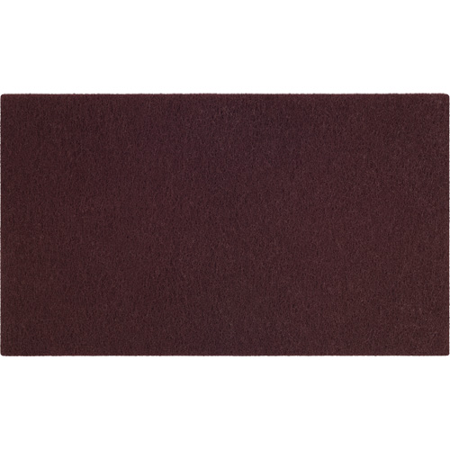 Natural Blend Pad, 14" x 20", Scrubbing, Maroon Equipex