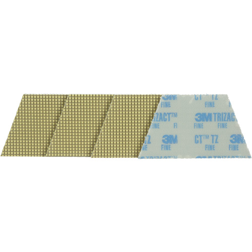 Trizact Diamond TZ Abrasive Pad, Grinding/Polish, Blue Equipex