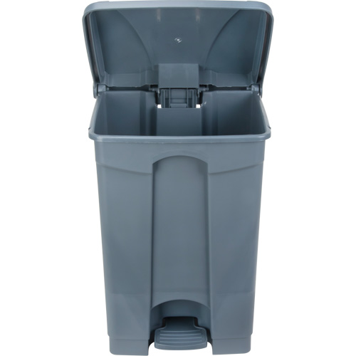 Step-On Garbage Can, Plastic, 12 US gal. Capacity Equipex