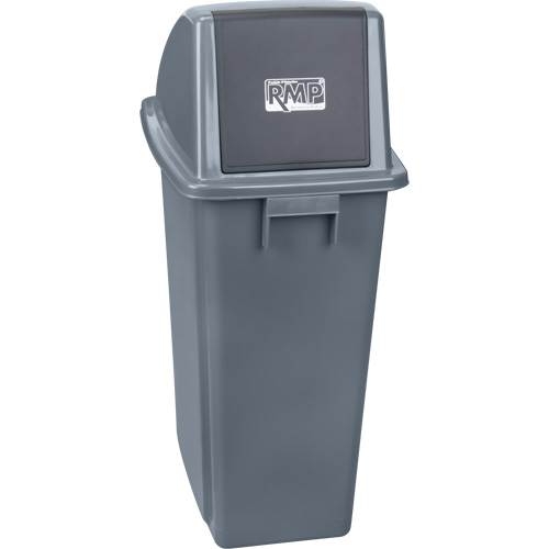 Garbage Can, Plastic, 15 US gal. Equipex