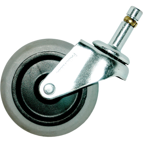Replacement Stem Swivel Caster for Receptacle Dolly Equipex