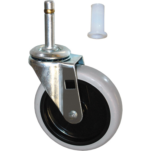 Replacement Stem Swivel Caster for Carts Equipex
