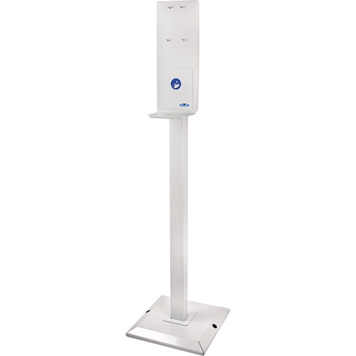 Support universel pour distributeur de d&eacute;sinfectant pour les mains Equipex