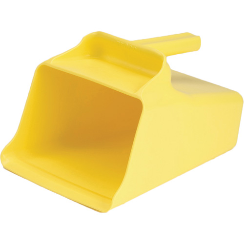 Mega Scoop, Plastic, Yellow, 128 oz. Equipex