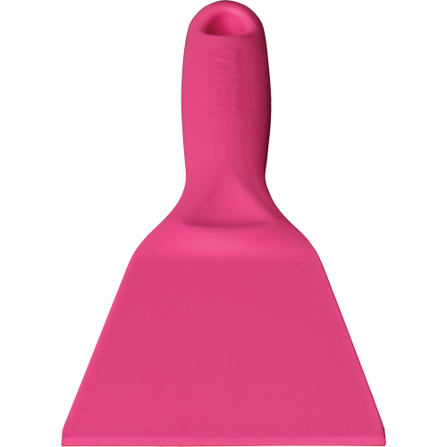 Plastic Scraper, Pink, 3" W x 8" L Equipex