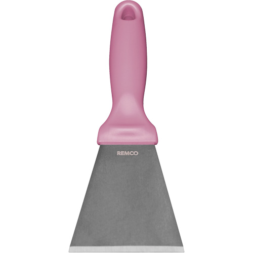Grand racloir en acier inoxydable, Rose, 3" la x 9" lo Equipex