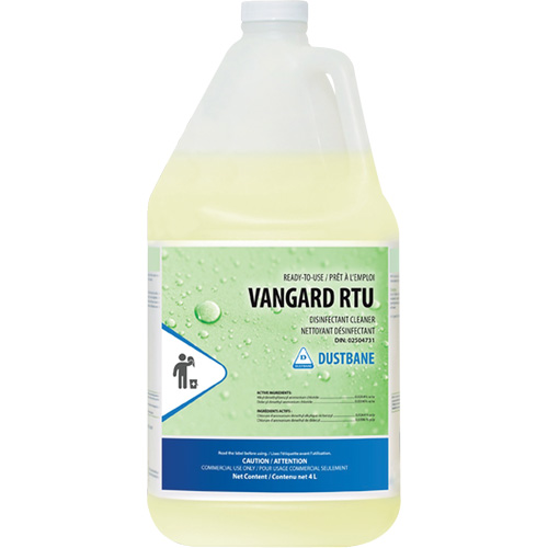 Vangard Ready-to-Use Disinfectant, 4 L, Jug Equipex