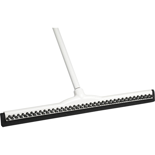 ” Moss Rubber Push-N-Scrub  Floor Squeegee, 18", Straight Blade Equipex