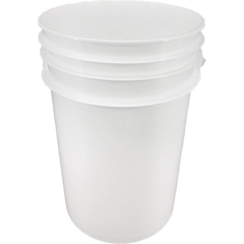 Heavy-Duty Pail, Plastic, 6 gal. Equipex