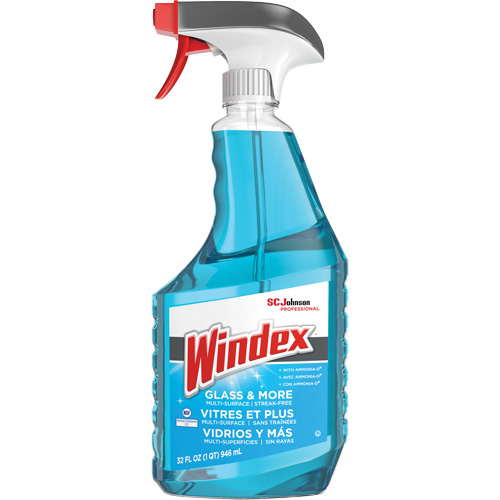 Nettoyant pour verre Windex avec Ammonia-D, 32 oz liq., Bouteille &agrave; g&acirc;chette Equipex