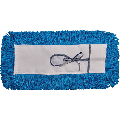 Vadrouille &agrave; &eacute;pousseter Static-H, Style &agrave; attacher, Nylon, 60" lo x 5" la Equipex
