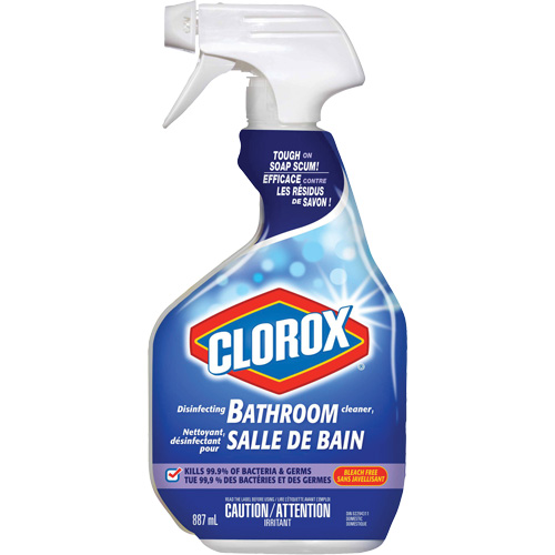 Nettoyant d&eacute;sinfectant pour salle de bain, 887 ml, Bouteille &agrave; g&acirc;chette Equipex