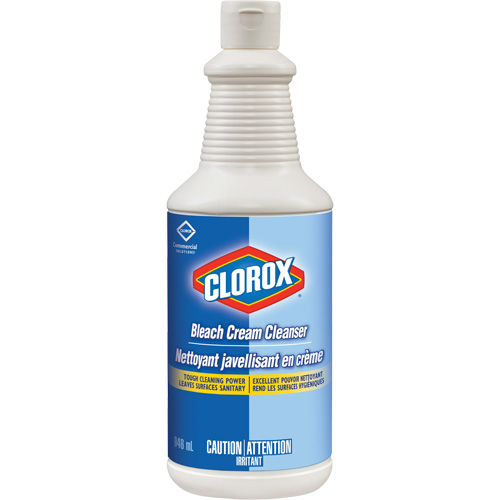 Nettoyant javellisant en cr&egrave;me, 946 ml, Bouteille Equipex