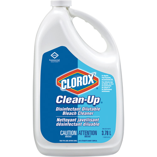 Clean-Up&reg; with Bleach Surface Disinfectant Cleaner, 3.78 L, Jug Equipex