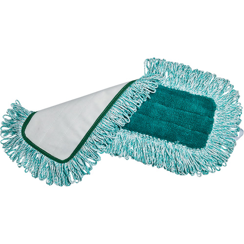 Dry Pad with Fringe, Hook and Loop Style, Microfibre/Polyester, 36" L x 5-3/4" W Equipex