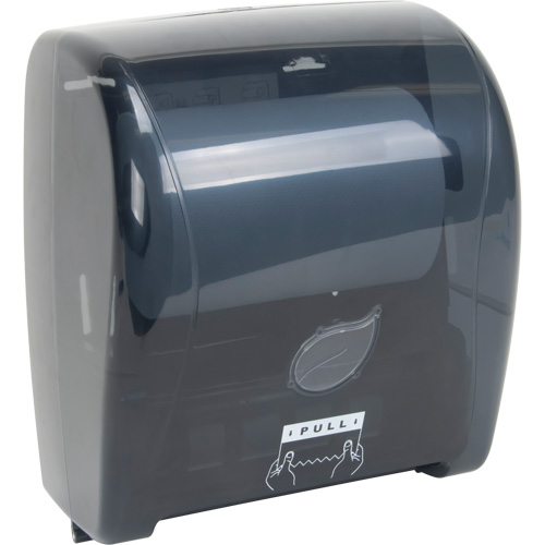 Distributeur pour rouleau d'essuie-mains, Sans contact, 12,4" la x 9,65" p x 14,57" h Equipex