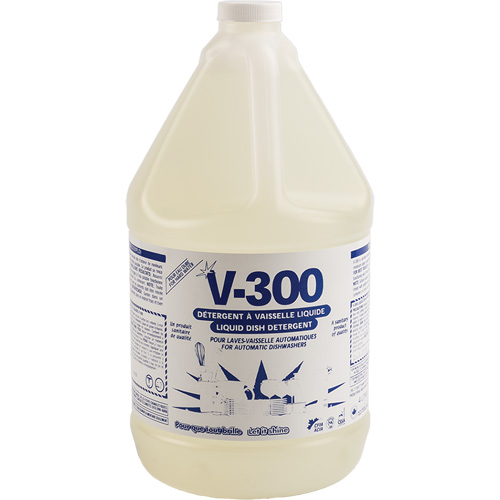 D&eacute;tergent &agrave; vaisselle pour eau dure, pour lave-vaisselle automatique, Liquide, 4 L Equipex