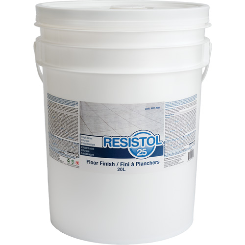Finis pour planchers Resistol 25, 20 L, Seau Equipex