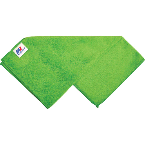 Chiffon de nettoyage, Microfibre, Vert Equipex