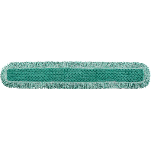 Tampon avec frange pour vadrouille &agrave; &eacute;pousseter Hygen, Style Boucles et crochets, Microfibre, 52" lo x 9" la Equipex