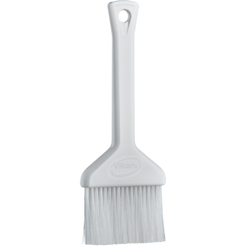 3" Pastry Brush, Soft Bristles, 7-3/4" Long, White Equipex