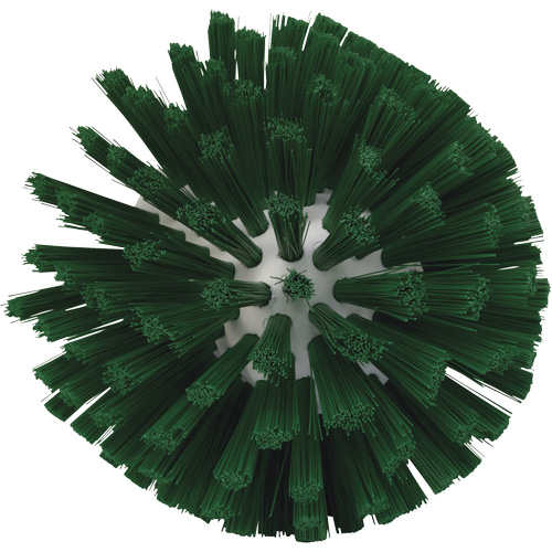 5" Brush, Medium Bristles, 4-1/2" Long, Green Equipex