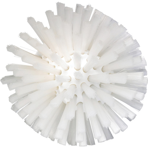 5" Brush, Medium Bristles, 4-1/2" Long, White Equipex