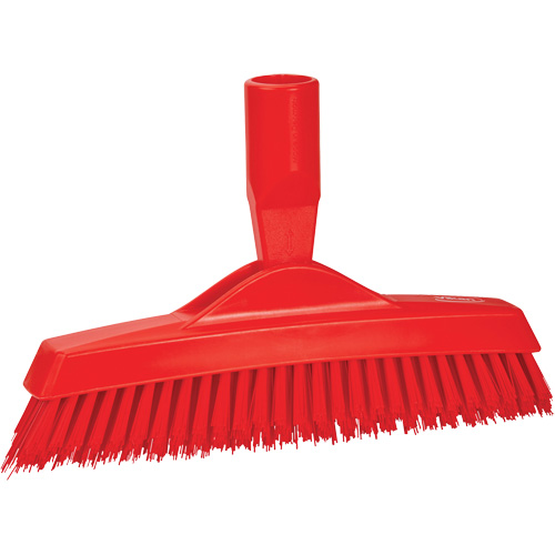 Brosse &agrave; coulis, Soies Ferme, Longueur de 9-1/4", Rouge Equipex