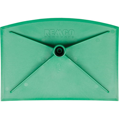 T&ecirc;te de binette pour service alimentaire, Vert, 8" la x 11-1/4" lo Equipex