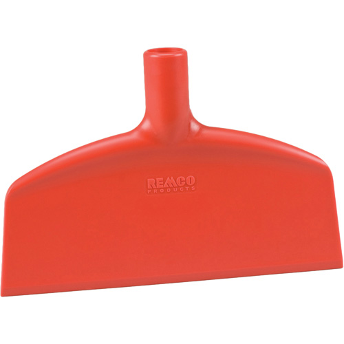 Nylon Floor Scraper, Red, 10-1/4" W x 7" L Equipex