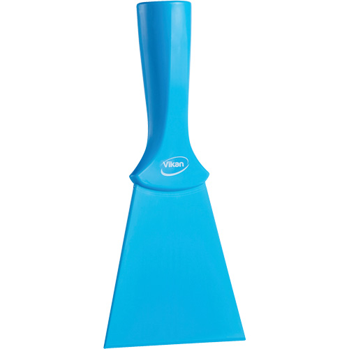 Nylon Scraper with Threaded Handle, Blue, 4" W x 8" L Equipex