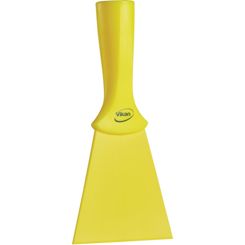 Nylon Scraper with Threaded Handle, Yellow, 4" W x 8" L Equipex