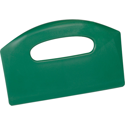 Metal Detectable Bench Scraper, Green, 8-1/2" W x 5-1/4" L Equipex
